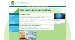 Desktop Screenshot of levenmetparkinson.nl